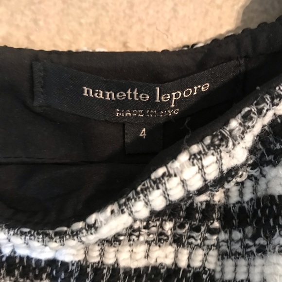 SOLD {Nanette Lepore} Fringed Tweed Mini Skirt - Picture 3 of 7